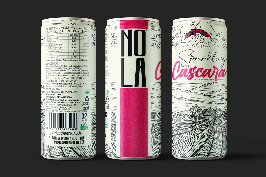 Nola Sparkling Cascara - Pack of 24